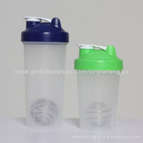 20oz 600mL Blender Bottles with Wire Whisk Blender Ball, Easy to Clean